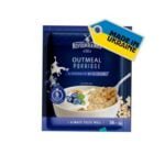 Oatmeal with blueberries and cream 38g