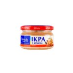 Veladis Atlantic fish Roe in creamy sauce with crab 160g (1)